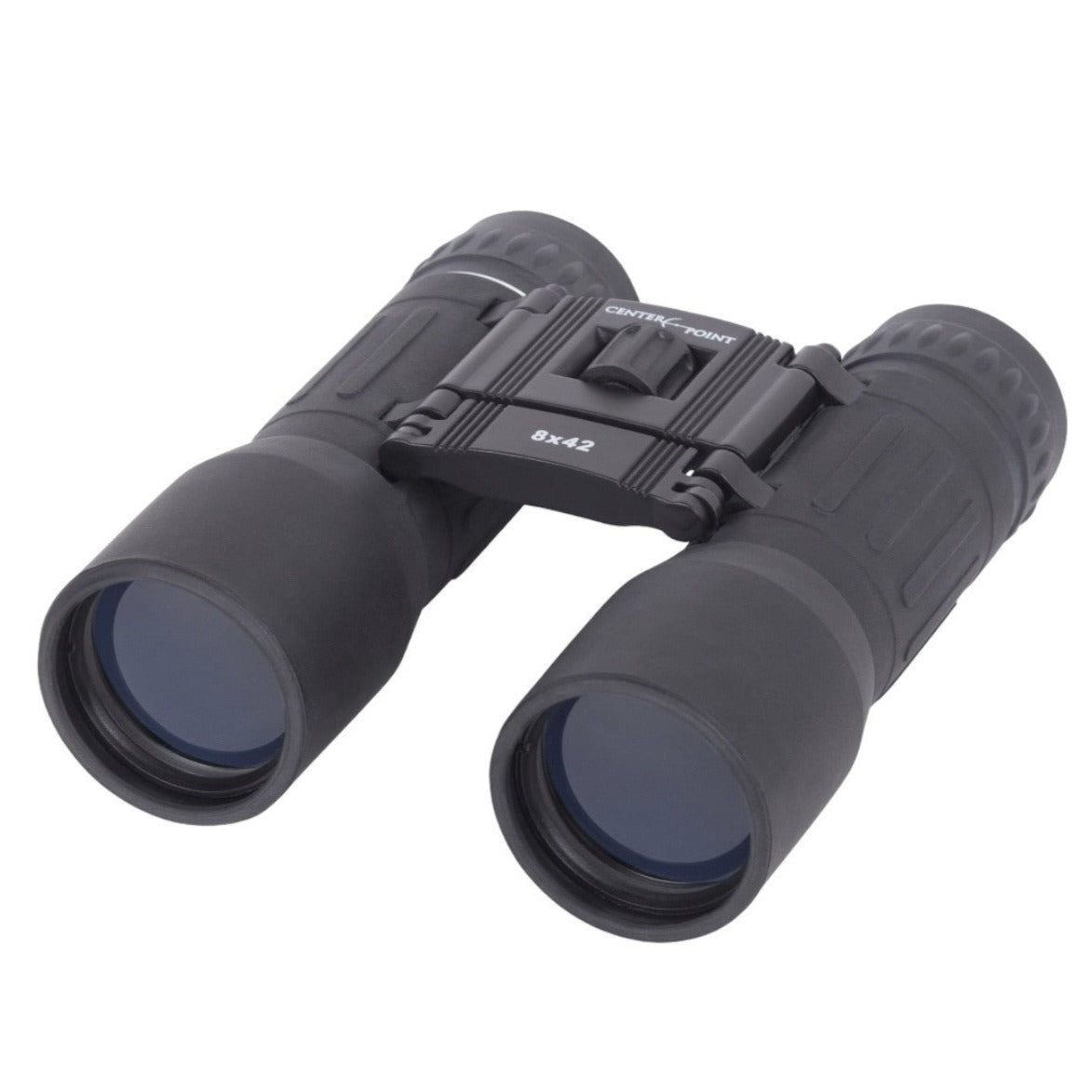 CenterPoint P1 Series 8x42mm Compact Binoculars, Wide Field View, 8X Magnification, Model 73054, Black