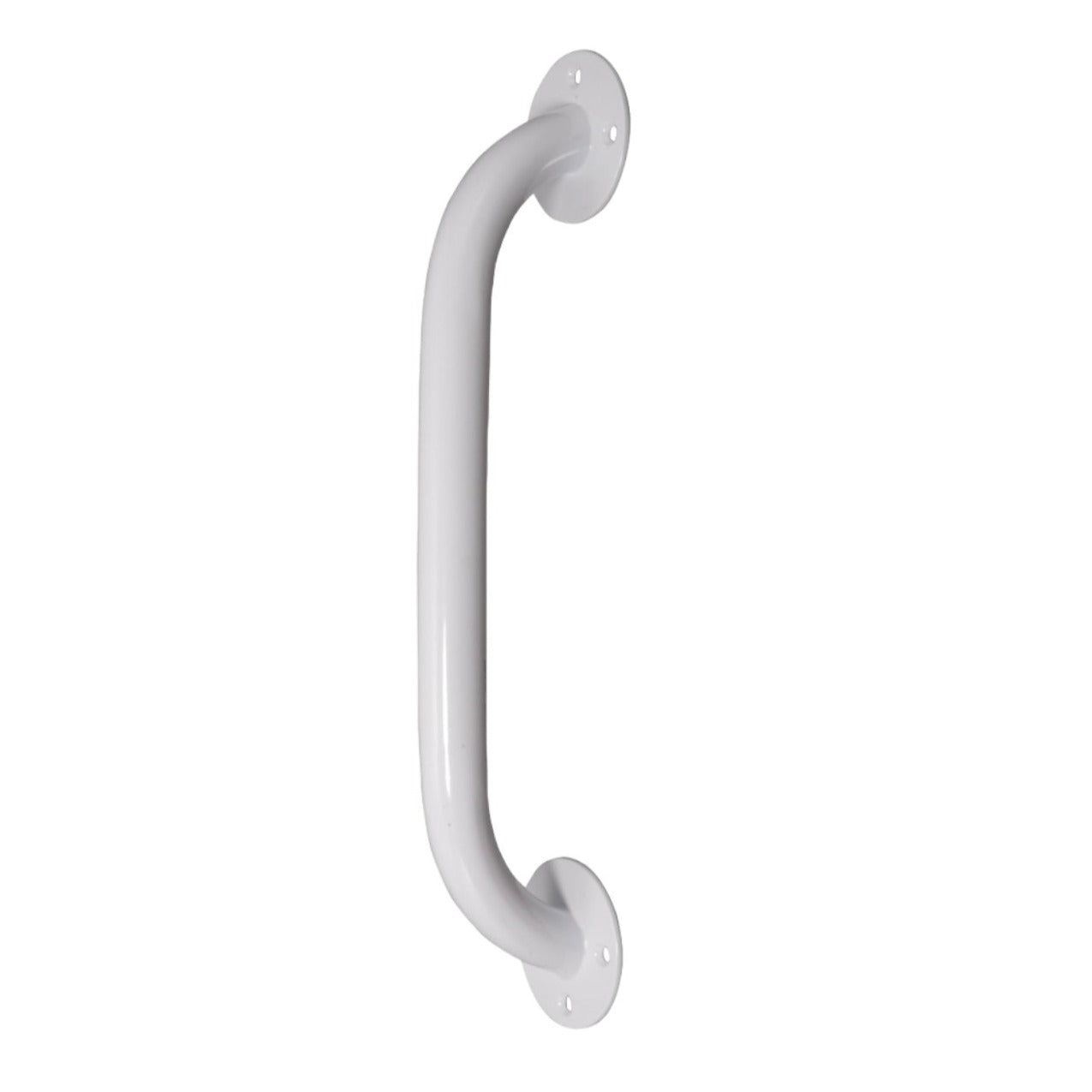 Drive Medical Powder Coated 12' Shower Bathroom Grab Bar White RTL12012