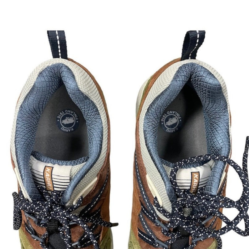 Karhu Fusion 2.0 Trees Of Finland Pack Avocado Brown Sugar Running Shoes, Unisex, Size Men's US 12 (Pre-Owned/Like New) F804131