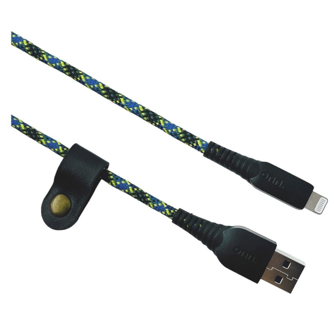 Connect Onn USB To Lightning Cable 6 Ft W/Cable Management - Wholesale Lot Of 20