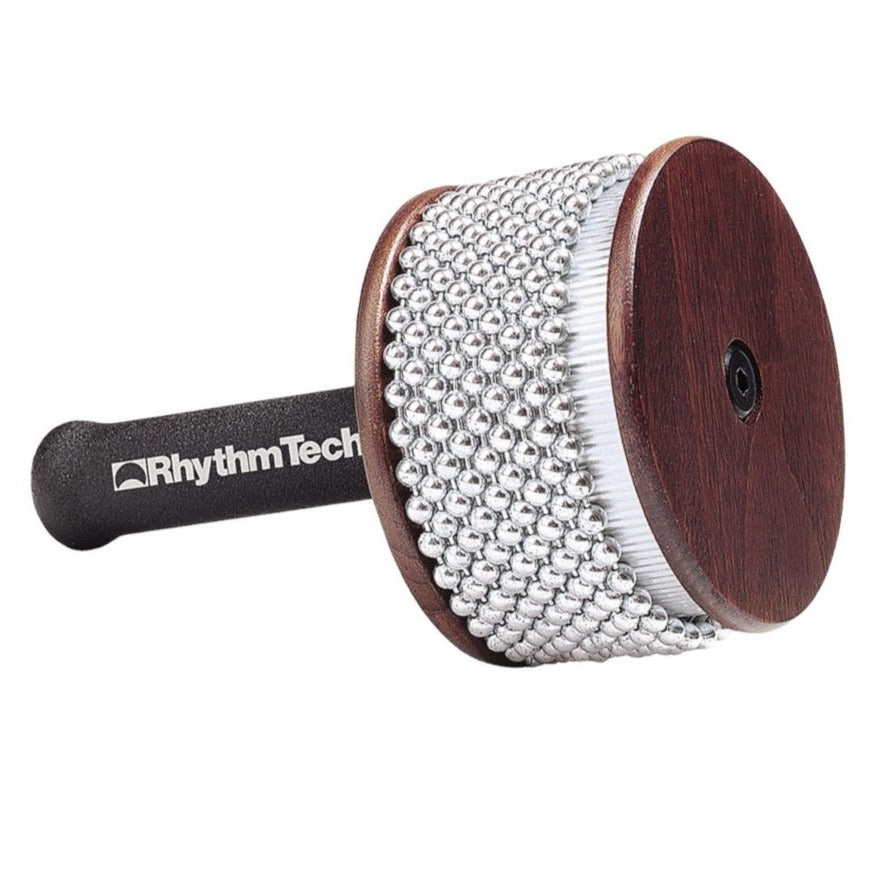 Rhythm Tech Cabasa, Chrome, Hardwood, Rubber, RT8000