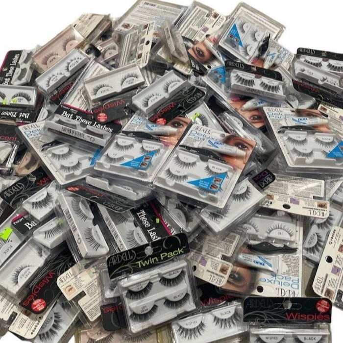 Shelf Pull Makeup - Ardell False Eyelashes, Assorted Styles - 100 Units, cosmetics liquidations, overstock,