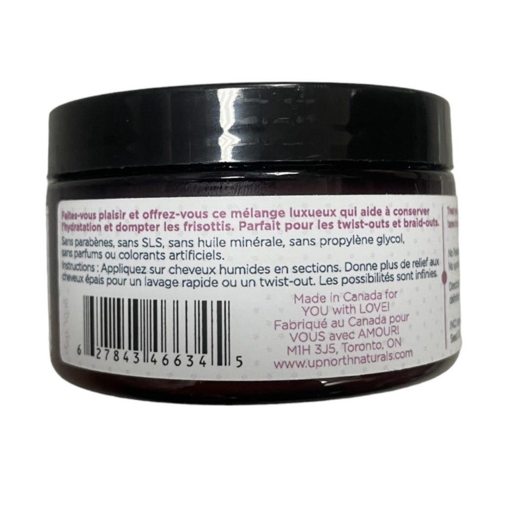 Up North Naturals Twist & Curl Butter With Jojoba & Argan Oil, 4 Oz