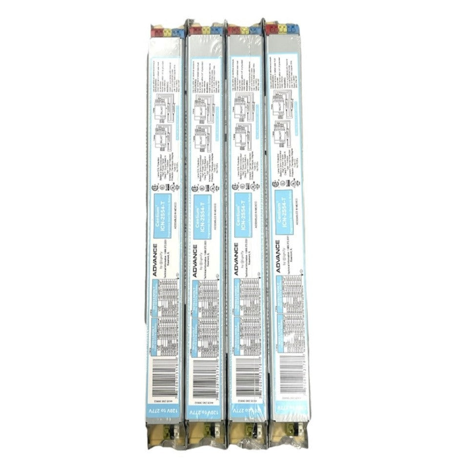 Philips Centinum ICN-2S54-T ADVANCED, Programmed Start Electronic Ballast, 120V To 227V