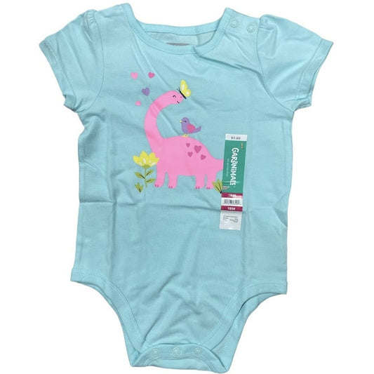 Apparel Lots - Granimals Girls Onesies 18M, Graphic Bodysuit Aqua - Lot Of 24 wholesale