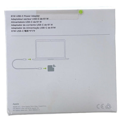 Apple MRW22LL/A USB-C 61W Power Adapter, Model A1947 1