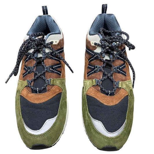 Karhu Fusion 2.0 Trees Of Finland Pack Avocado Brown Sugar Running Shoes, Unisex, Size Men's US 12 (Pre-Owned/Like New) F804131
