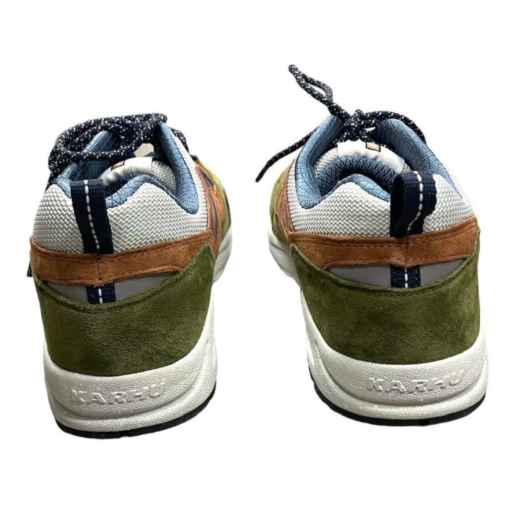 Karhu Fusion 2.0 Trees Of Finland Pack Avocado Brown Sugar Running Shoes, Unisex, Size Men's US 12 (Pre-Owned/Like New) F804131