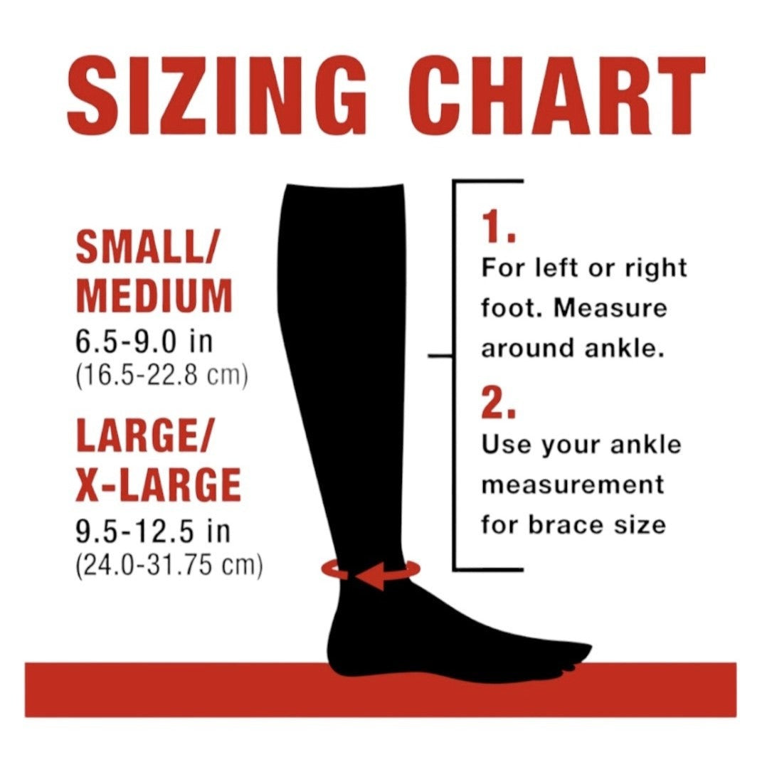 Lot Of 2 ACE Brand 3M Compression Ankle Support Small/Medium, Mild Support Level