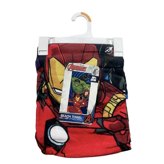 Marvel Avengers Hero Launch Kids Beach Towel 28in x 58in, 100% Cotton