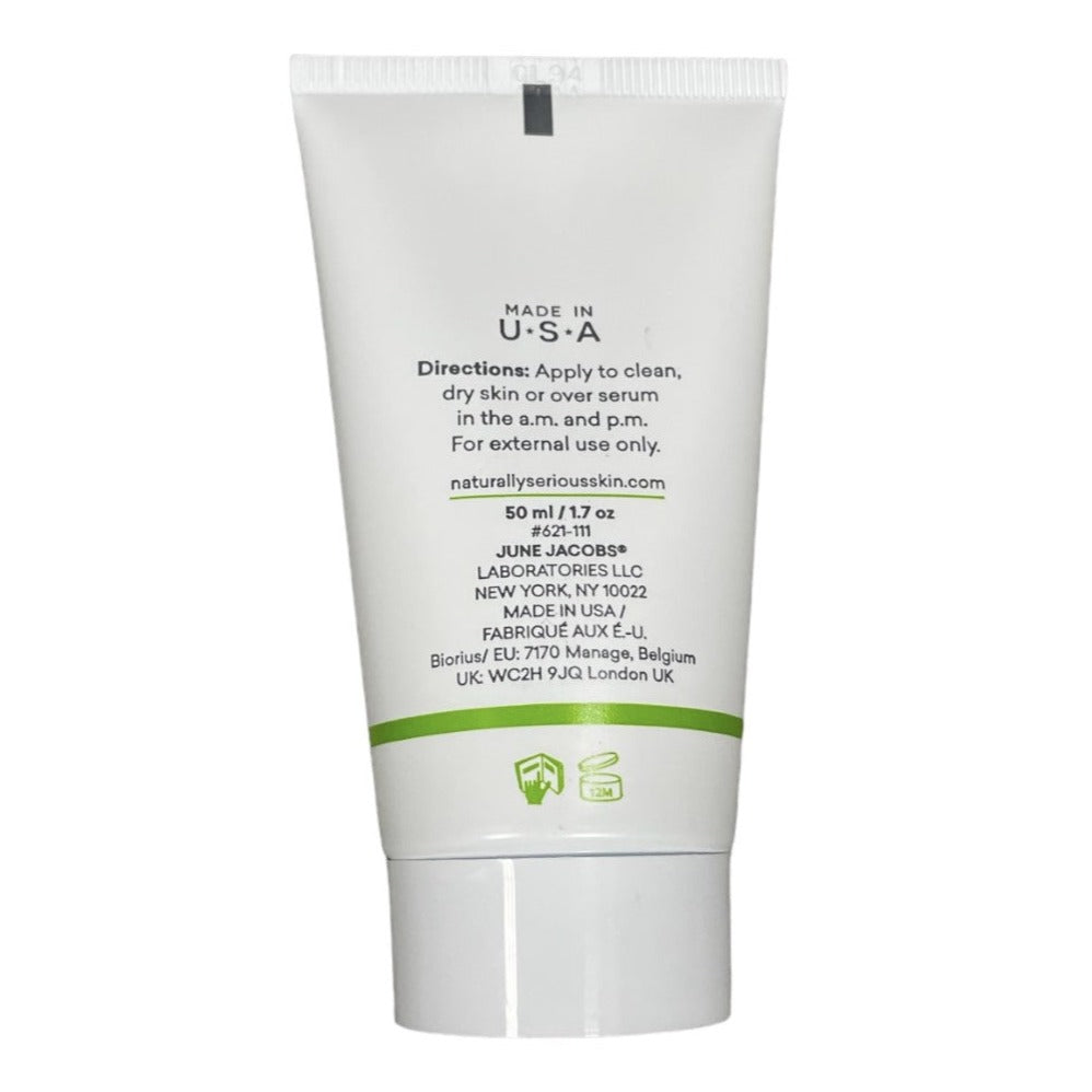 Naturally Serious Skin Warrior Moisture Rescue Cream 1.7oz Facial Moisturizer