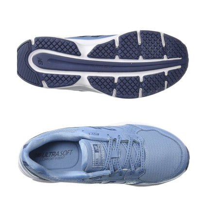 New Balance Women's 411 Comfort Ride Walking Shoes, Blue Indigo, Size 8 US Wide - D WA411LB1