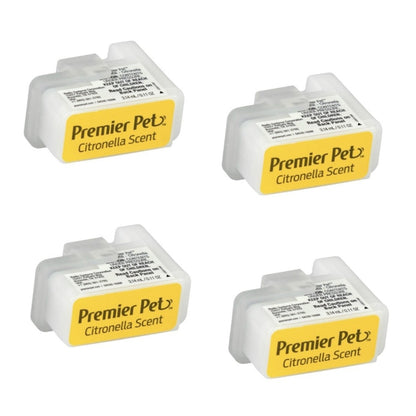 Premier Pet Spray Citronella Refill Replacement Cartridges For Spray Bark Collar, 2 Count Per Pack - 2 Packs (4 Cartridges Total)