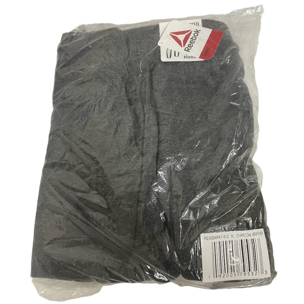 Reebok Cuffed Training Everyday Jogger Women's Athleisure Fleece Pant, Size XL, Charcoal Gray