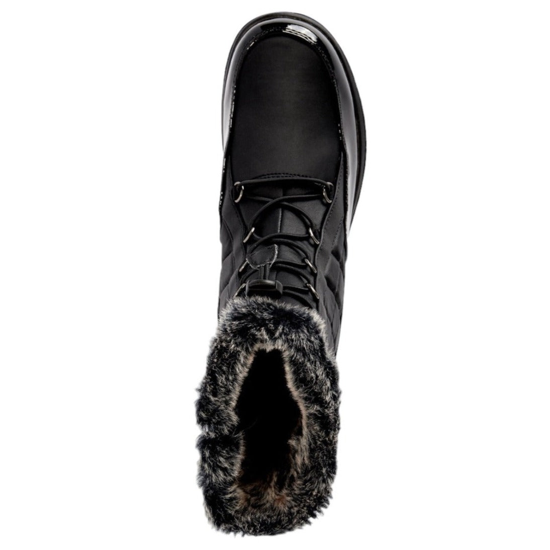 Totes Women's Lindsey Winter Waterproof Boots, Black, Size 8M fashion overstock liquidations