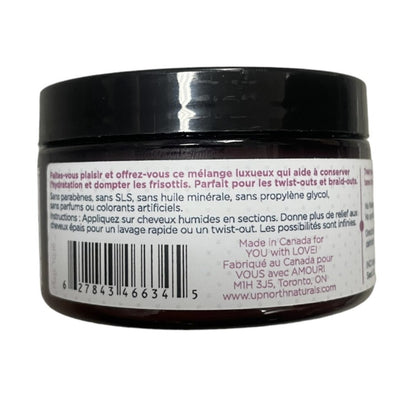 Up North Naturals Twist & Curl Butter With Jojoba & Argan Oil, 4 Oz
