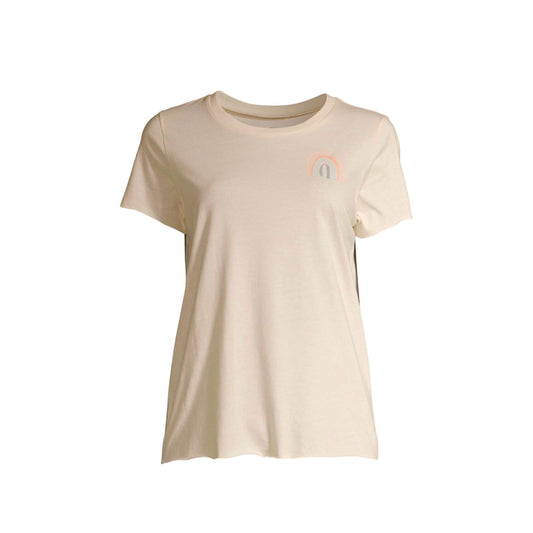 Overstock Apparel - Gray by Grayson Social Women's Graphic Crewneck T-Shirt, Raw Edge Finish, Sizes XS, S, L - 18 Units