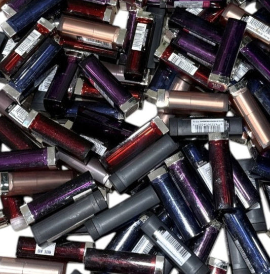 Shelf Pull Makeup - Rimmel London Mositure Renew Lipstick, Assorted - 125 PCs Lot Lot cosmetics liquidations wholesale ecommerce inventory