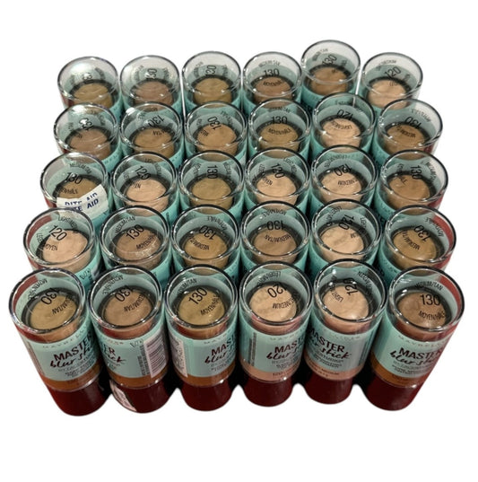 Shelf Pull Makeup - Maybelline New York Master Blur Stick Pore Minimizing Tinted Primer, Assorted Shades - 30 PCs Lot cosmetics liquidation amazon ebay ecommerce inventory overstck wholesale boutiques