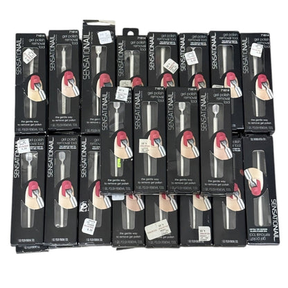 Shelf Pull Beauty Tools - Sensationail Gel Polish Removal Tool - 36 PCs Lot mskup cosmetics liquidations inventoryh for ecommerce amazon ebay boutiques surplus wholesale