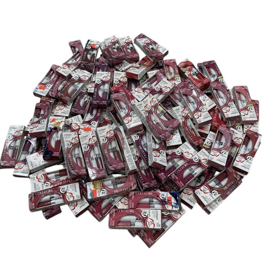 SALVAGE Makeup - Covergirl Outlast All Day 24 Hrs Lipstick, Assorted Shades - 100 PCs Lot cosmetics liquidations overstoch shelf puylls ecommerce inventory