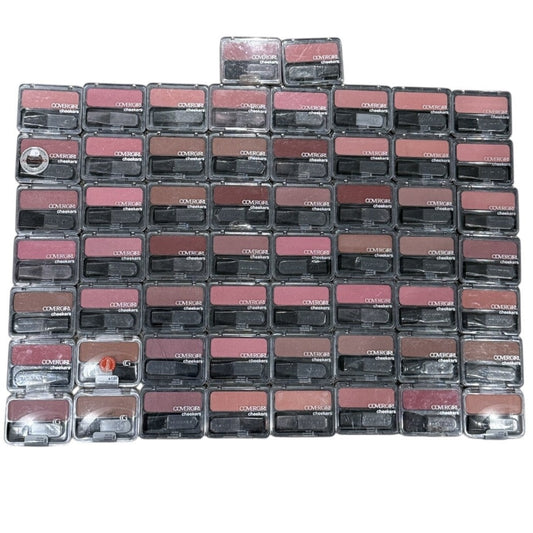Shelf Pull Makeup - Covergirl Cheekers Face Blush, Assorted Shades - 60 PCs Lot cometics liquidations inventory for ecommerce ebay amazon flea marketgarage sale boutique