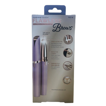 Finishing Touch Flawless Brows Painless Precision Hair Remover , Lavender As Seen On TV