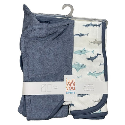 Just One You Made By Carter's Baby Hooded Towel, Pack Of 2
