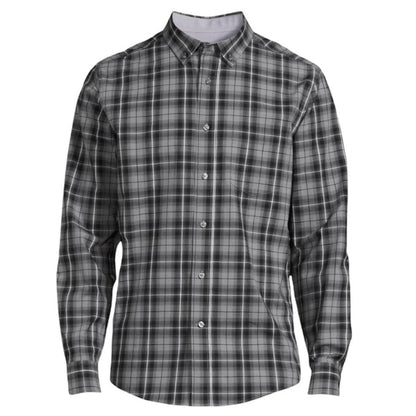 George Men Long Sleeve Classic Fit Wrinkle Resistant Shirt, Size Small Through 3XL Wholesale, liquidation