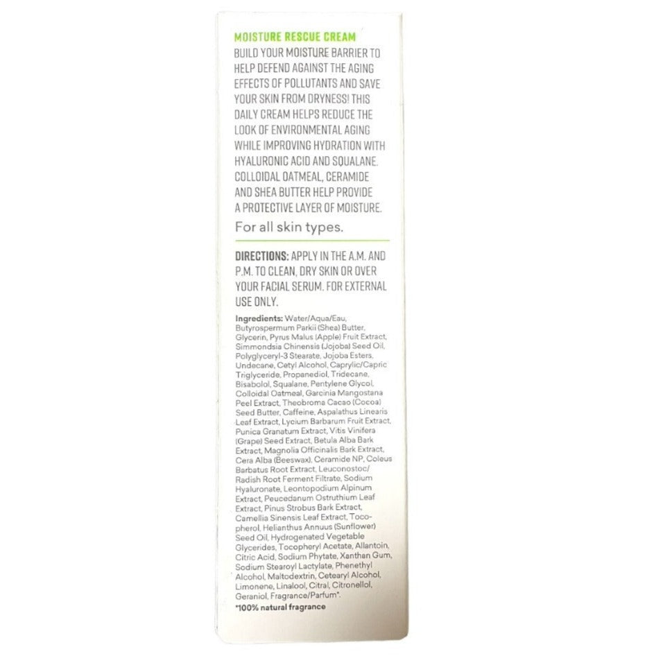 Naturally Serious Skin Warrior Face Moisture Rescue Cream 1.7OZ For Day And Night Use