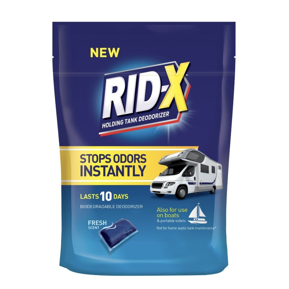 Rid-X RV Holding Tank Deodorizer boat rv discount store bargain sale deals