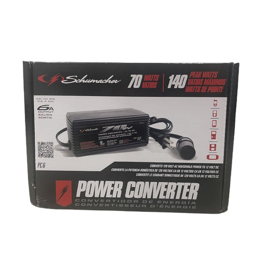 Schumacher Power Converter AC To DC, Liquidation, outlet store, discount store, bargain, deal of the day, black Friday