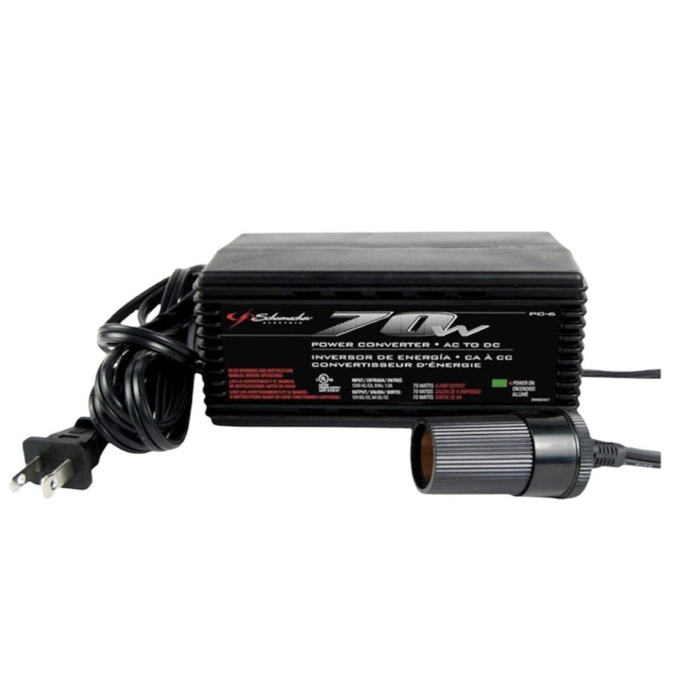Schumacher Power Converter AC To DC, Liquidation, outlet store, discount store, bargain, deal of the day, black Friday
