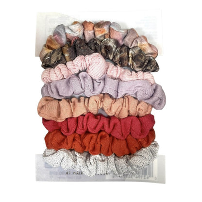 Scunci Trend Collection Small Scrunchies 8pc LIQUIDATIONS, OVERSTOCK, WHOLESALE, SURPLUS, CLOSEOUT, SALE, DEAL, BARGAIN