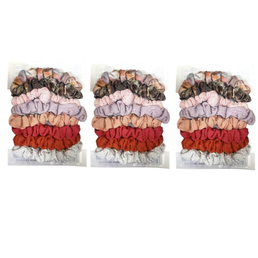 Scunci Trend Collection Small Scrunchies 8pc LIQUIDATIONS, OVERSTOCK, WHOLESALE, SURPLUS, CLOSEOUT, SALE, DEAL, BARGAIN